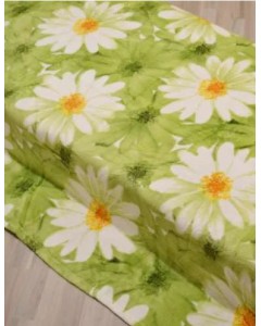 Плед с ромашками из микрофибры